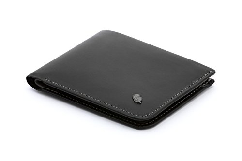 Bellroy Hide & Seek Wallet (Slim Leather Bifold Design, RFID Blocking, Holds 5–12 Cards with a Hidden Section) - Black