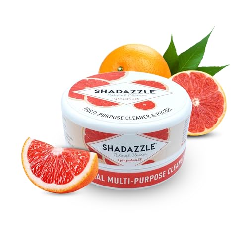 Shadazzle Natural All Purpose Cleaner and Polish – Eco friendly Multi-purpose Cleaning Product – Cleans & Polishes any washable surface (Grapefruit)