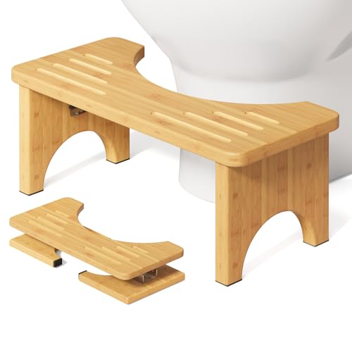 Osivaex Folding Toilet Stool 1 Pack