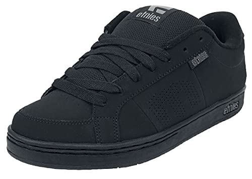 Etnies - Kingpin - Men's Skateboarding Shoe Classic Puffy Sustainable, Comfortable & Durable Footwear with Die-Cut EVA Insole, Black/Black, 8.5